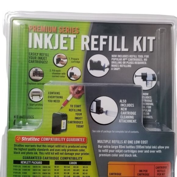 New and Sealed INKJET Refill Kit - Picture 6 of 16
